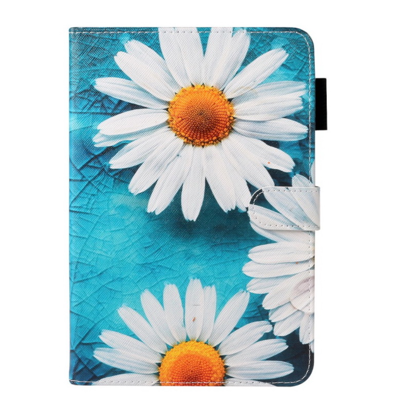 เคส Samsung Galaxy Tab A 8.0 (2019) SM-T290 SM-T295 SM-T297 #เคสฝาพับพิมพ์ลายหนัง PU พร้อมที่เก็บการ์ด Pattern Printing PU Leather Tablet Stand Case with Card Storage