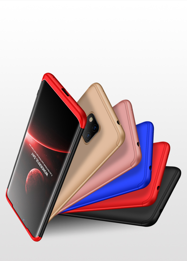 Case Huawei Mate 20 Pro #เคสฝาหลังพลาสติกแข็ง GKK Detachable All-wrapped Matte แยกชิ้นได้