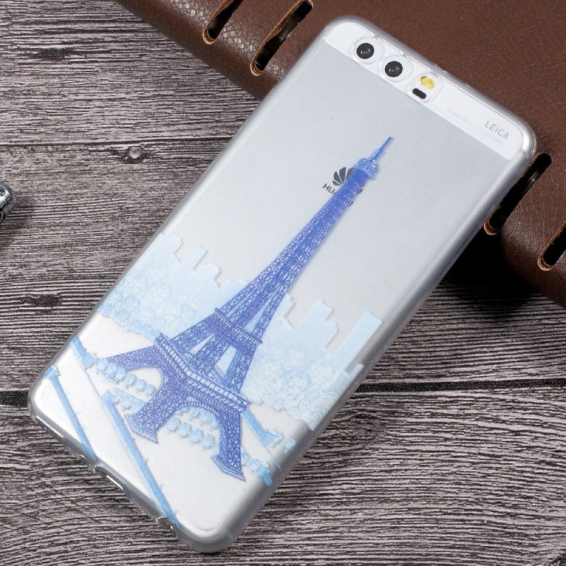 เคส Huawei P10 Plus #เคสฝาหลังแบบ TPU ใสพิมพ์ลายทันสมัย