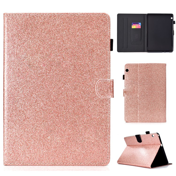 Case Huawei MediaPad T3 10 #เคสฝาพับ Flash Powder PU Leather