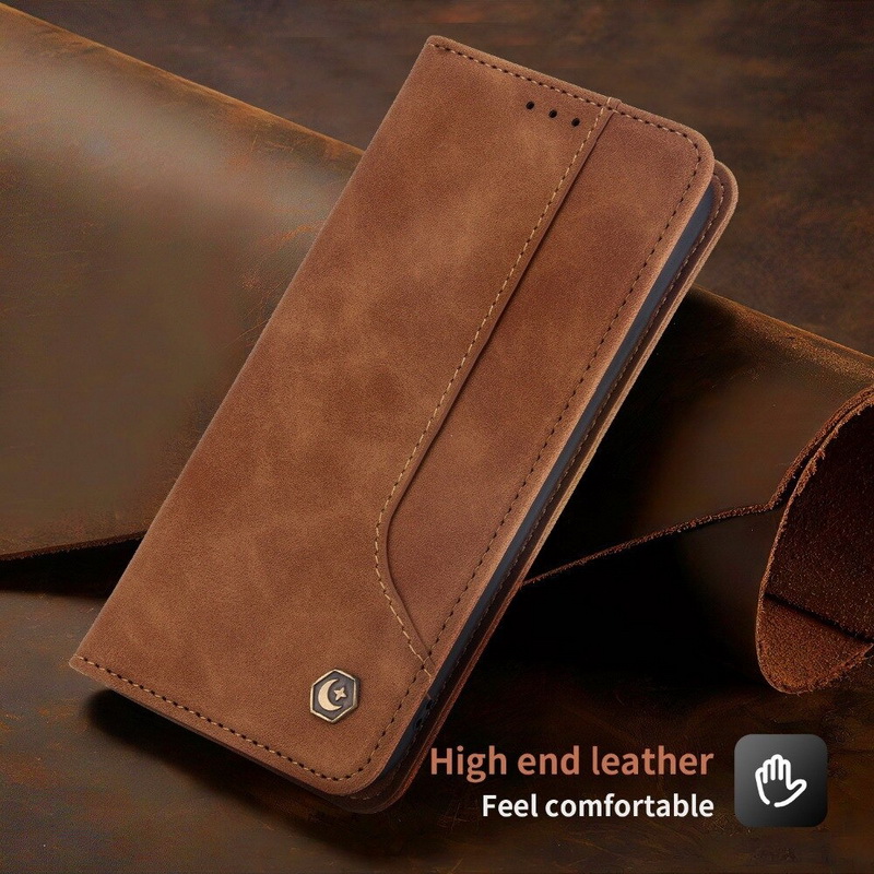 เคส Samsung Galaxy Note 10 #เคสฝาพับหนัง PU สไตล์กระเป๋าสตางค์พร้อมช่องใส่การ์ด Luxury Flip Stand Card Phone Leather Wallet Cover Casing