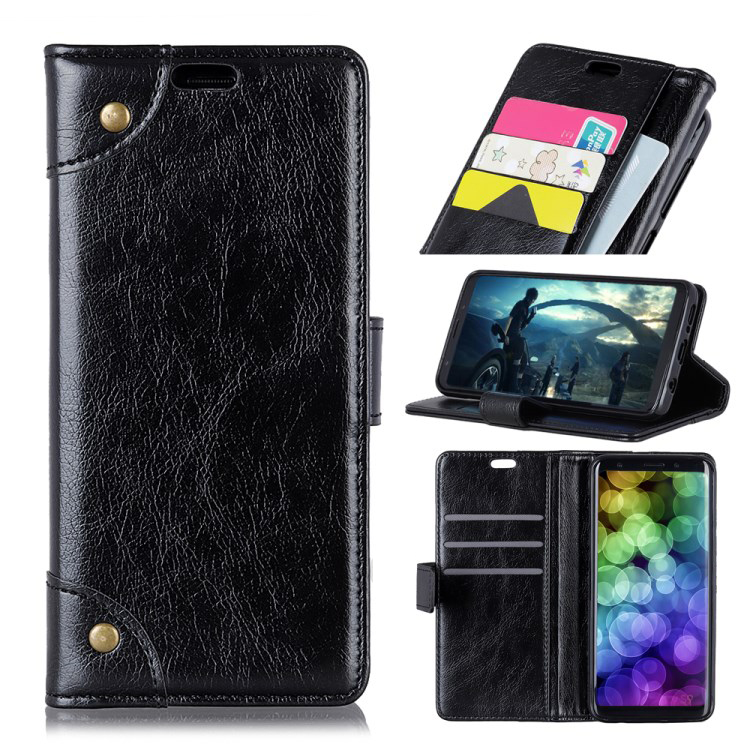 เคส Huawei nova 4 #เคสฝาพับแบบกระเป๋าสตางค์ Textured PU Leather Protection