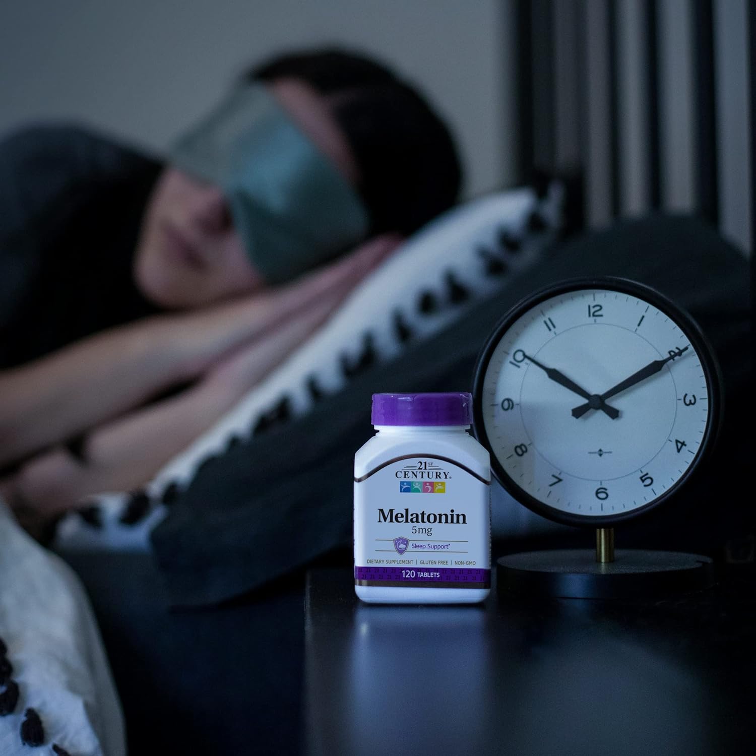 21st Century® Melatonin Tablets Sleep Healthเมลาโทนิน นอนหลับ หลับเร็ว หลับลึก หลับสบาย