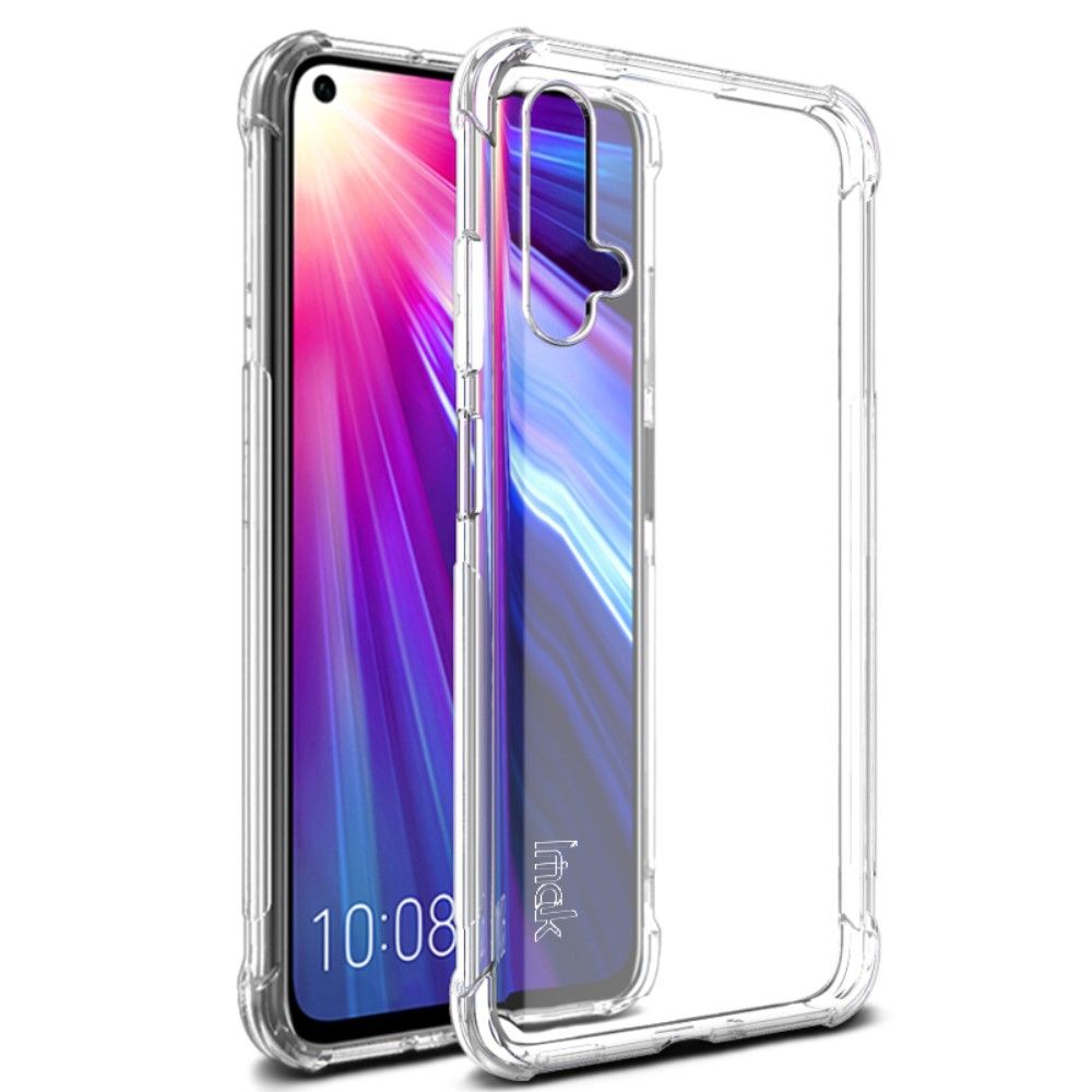 Case Huawei Nova 5T #เคสฝาหลัง IMAK Skin Feel Anti-drop #เคสฝาหลัง TPU Case + ฟิล์มกันรอย Explosion-proof Screen Film