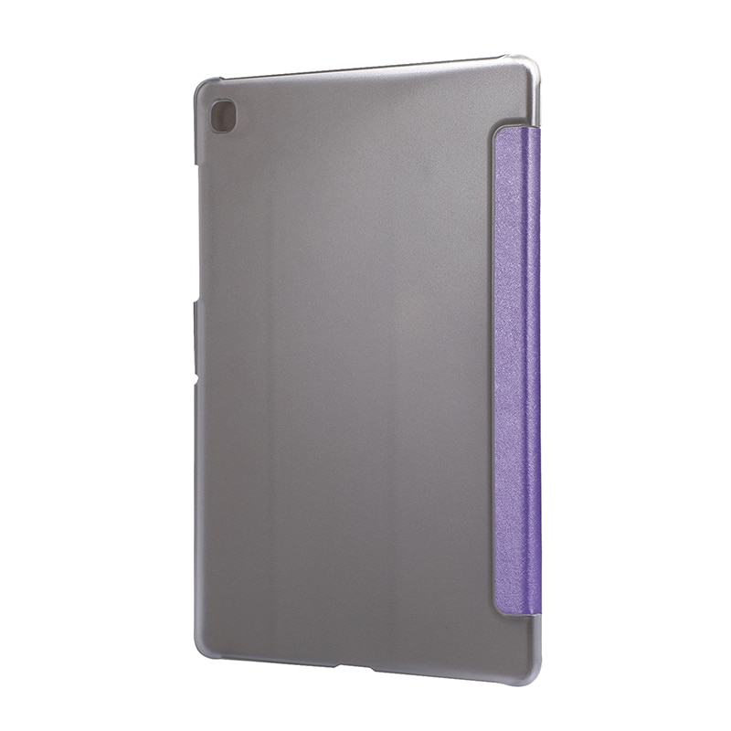 Case Samsung Galaxy Tab S5e SM-T720 SM-T725 #เคสฝาพับหนัง PU พับสามพับ Silk Texture Leather Stand Case