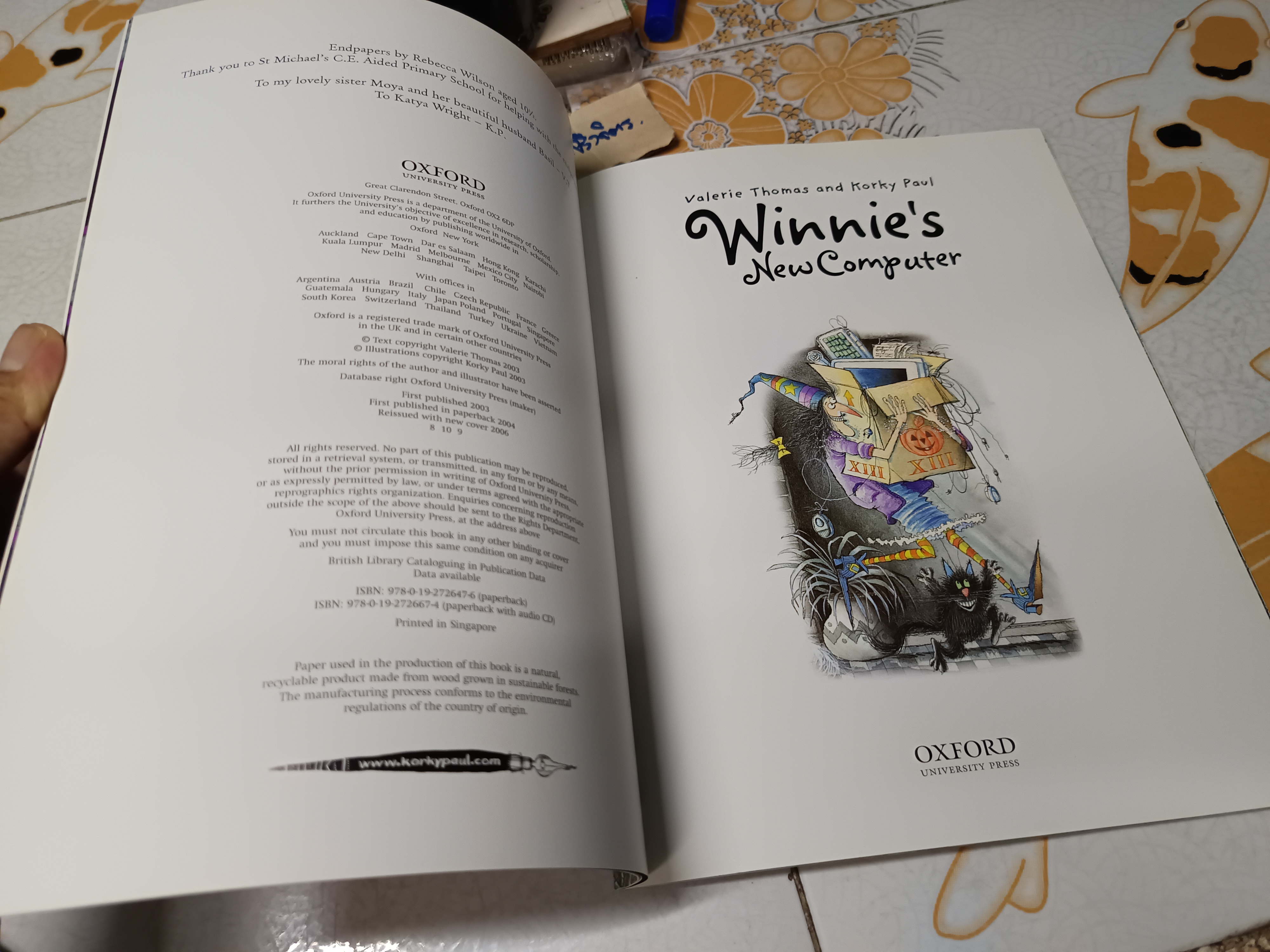 Winnie's New Computer, Winnie the Witch Series