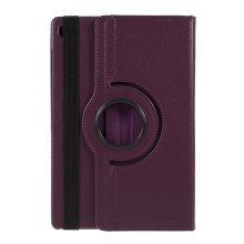 Case Samsung Galaxy Tab A7 Lite 8.7" T220 T225 #เคสฝาพับหนังผิวลิ้นจี่ Litchi Grain 360 Degree Rotary