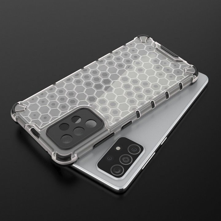 เคส Samsung Galaxy A53 5G #เคสฝาหลังกันกระแทก Honeycomb Shock Absorber TPU + PC + Silicone Hybrid