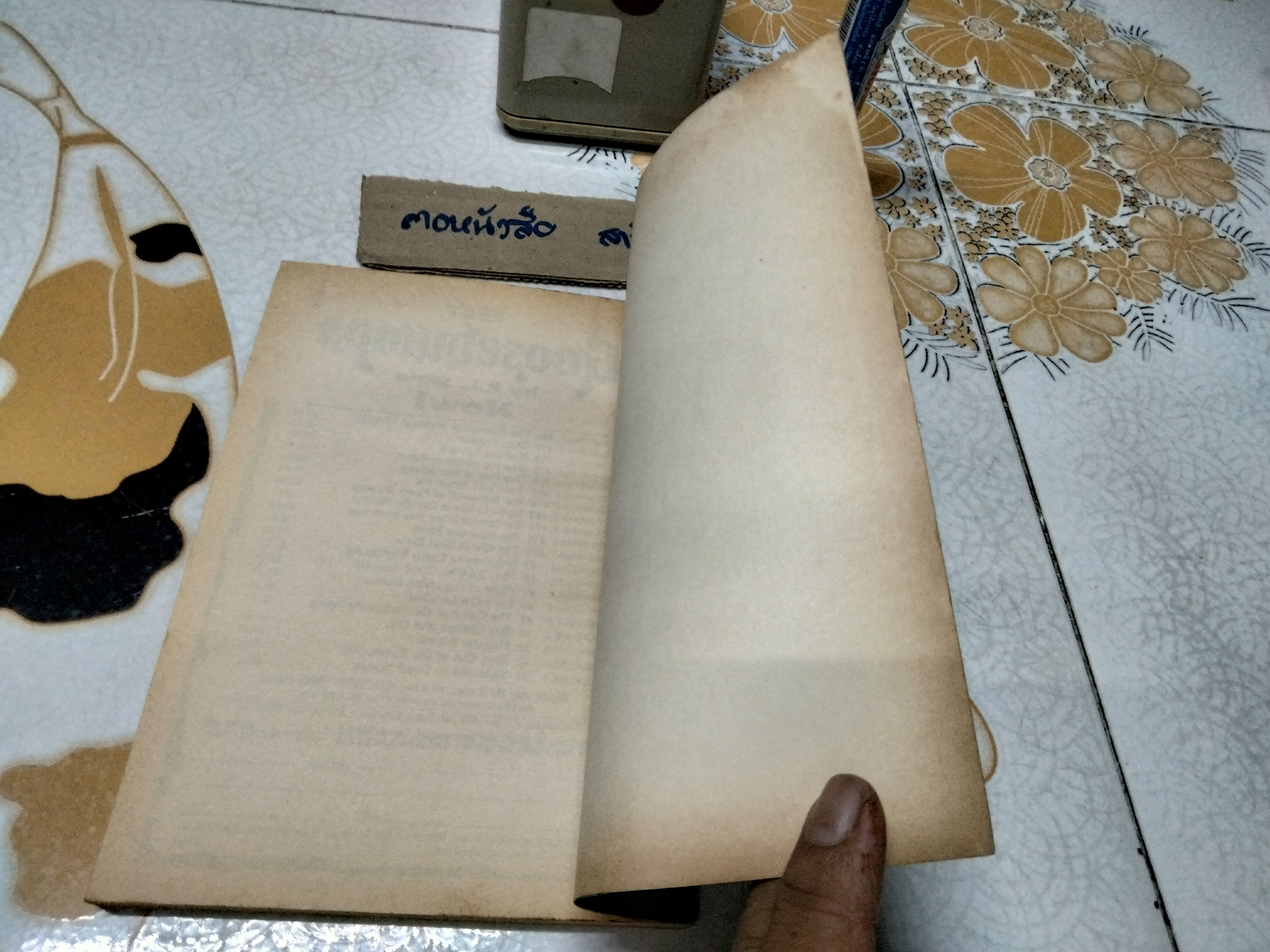 Goosebumps #16 one day at HORRORLAND (original series - R.L. STINE) ฉบับภาษาอังกฤษ สภาพพอใช้