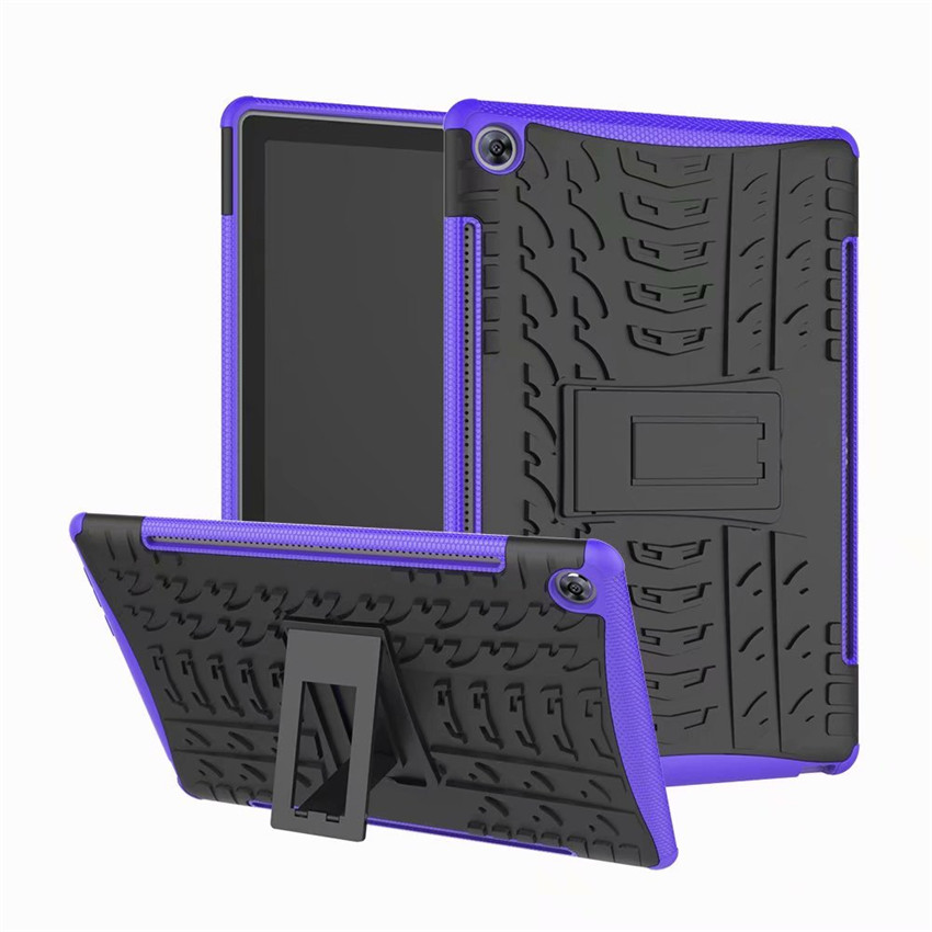 Case Huawei MediaPad M5 Pro 10.8 นิ้ว #เคสฝาหลัง Kickstand PC + TPU Hybrid กันกระแทก