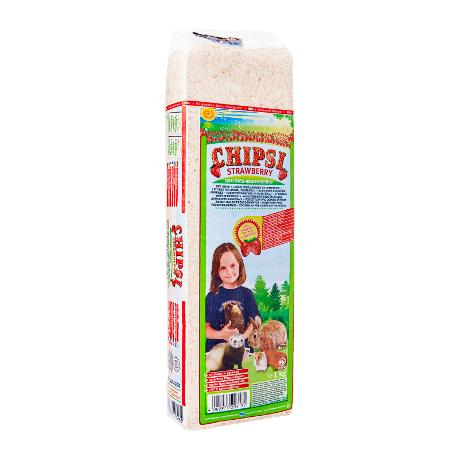 Chipsi Classic ขี้เลื่อยรองกรง Strawberry 1kg