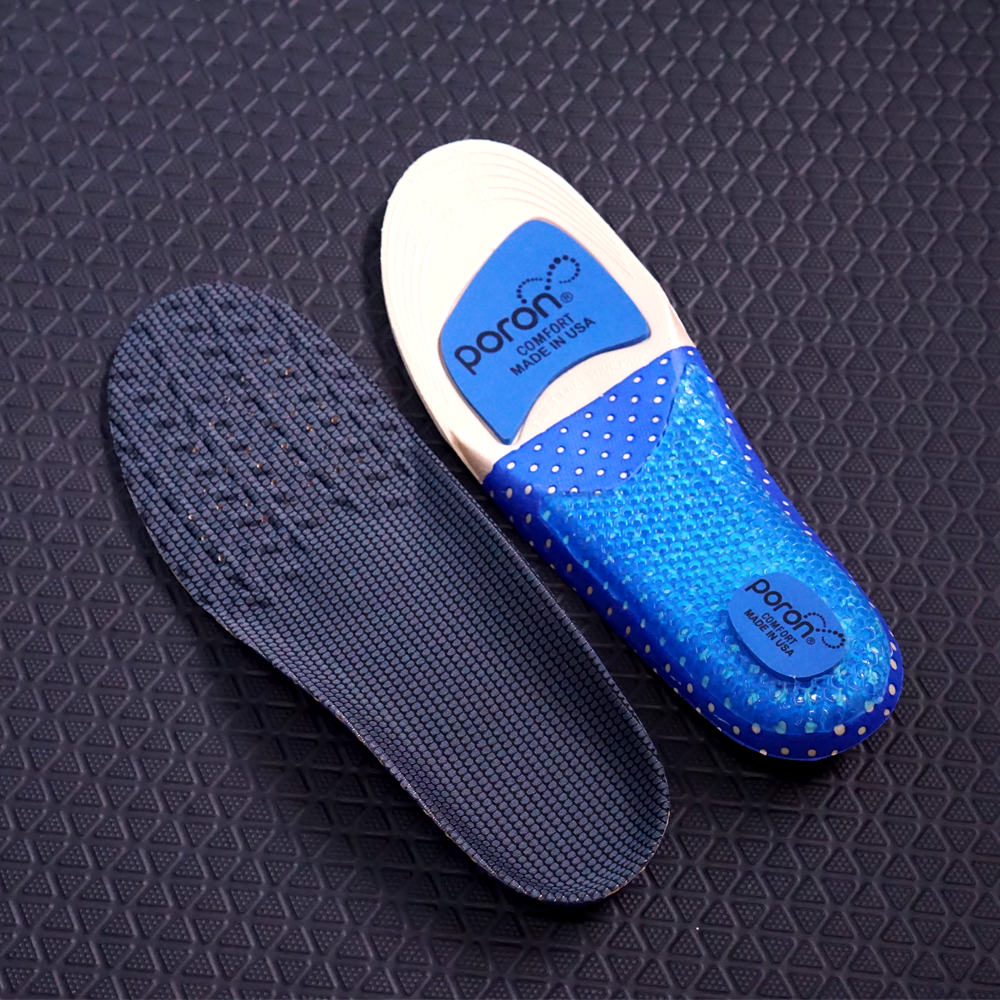 แผ่นรองพื้นรองเท้ากันกระแทก สำหรับวิ่ง Poron Insole Sport running (O5)