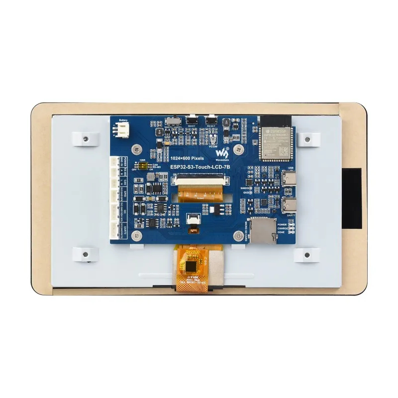 Waveshare ESP32-S3 7.0 นิ้ว 1024x600 LCD Development Board ESP32 จอแสดงผลหน้าจอสัมผัส LVGL GUI สําหรับ Arduino