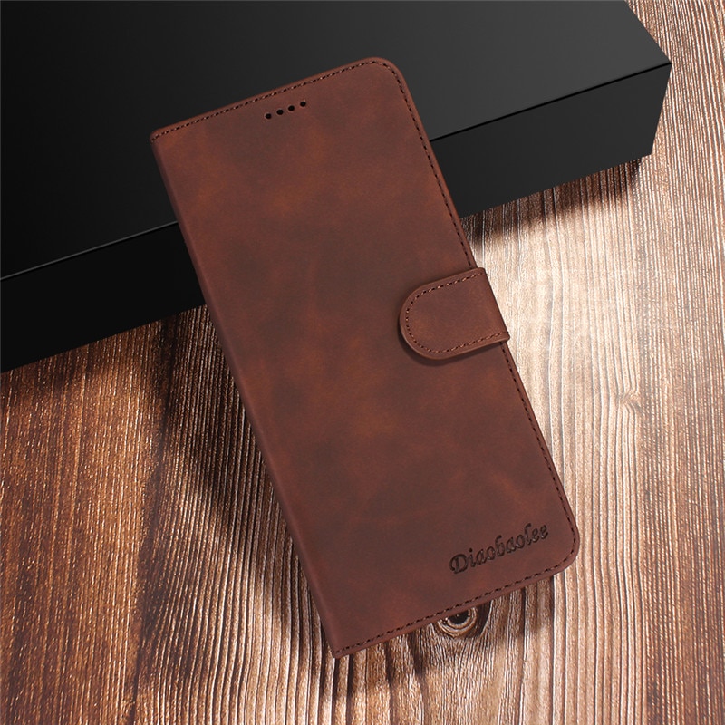 Case Samsung Galaxy A80 #เคสฝาพับหนัง PU DIAOBAOLEE Leather Stand Stand