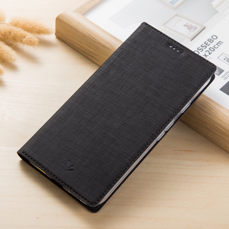 Case Xiaomi Mi Note 10 Lite #เคสแบบฝาพับหนัง PU VILI DMX Cross Texture Leather คุณภาพดี