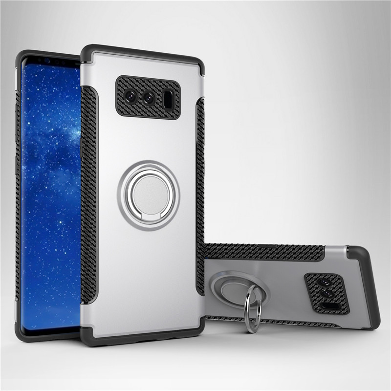เคส Samsung Galaxy Note 8 N950 #เคสฝาหลัง Holder Kickstand TPU + PC Comboสวยงามทันสมัย