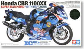 14079 Honda Cbr1100xx Super Blackbird With Me Motorcycle Model Kit