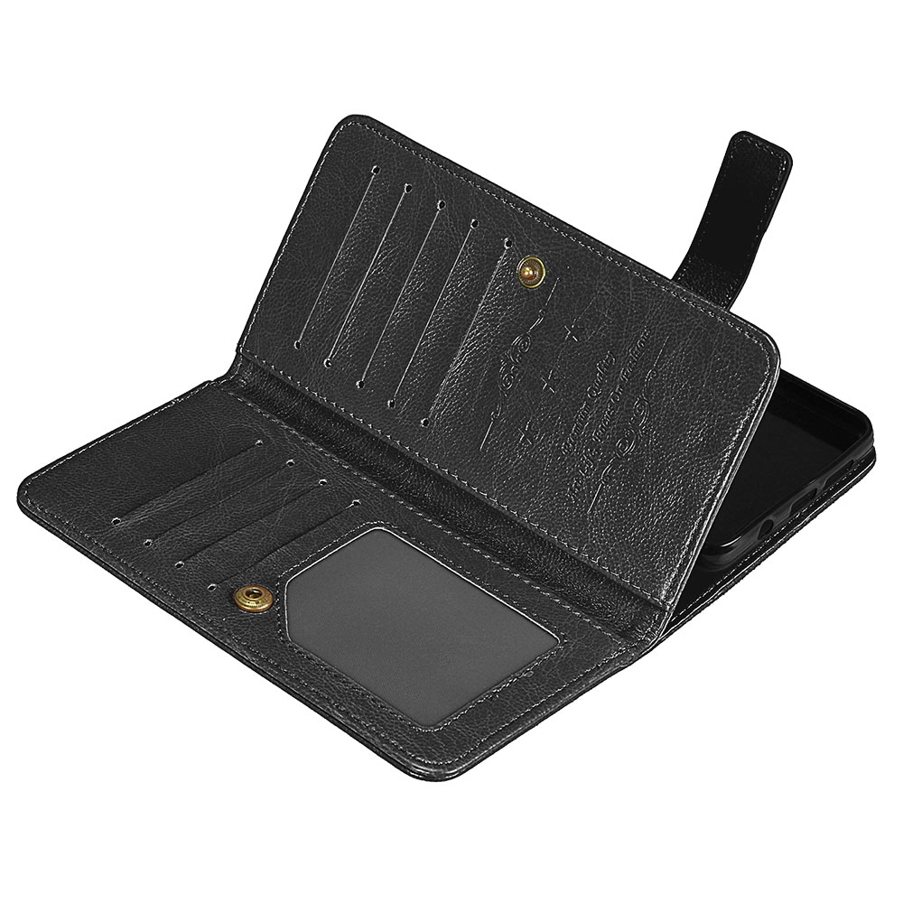 เคสฝาพับ Huawei P10 Plus สไตล์กระเป๋าสตางค์ผิวหนังม้าใส่การ์ด 9 ใบ สีสันสดใส