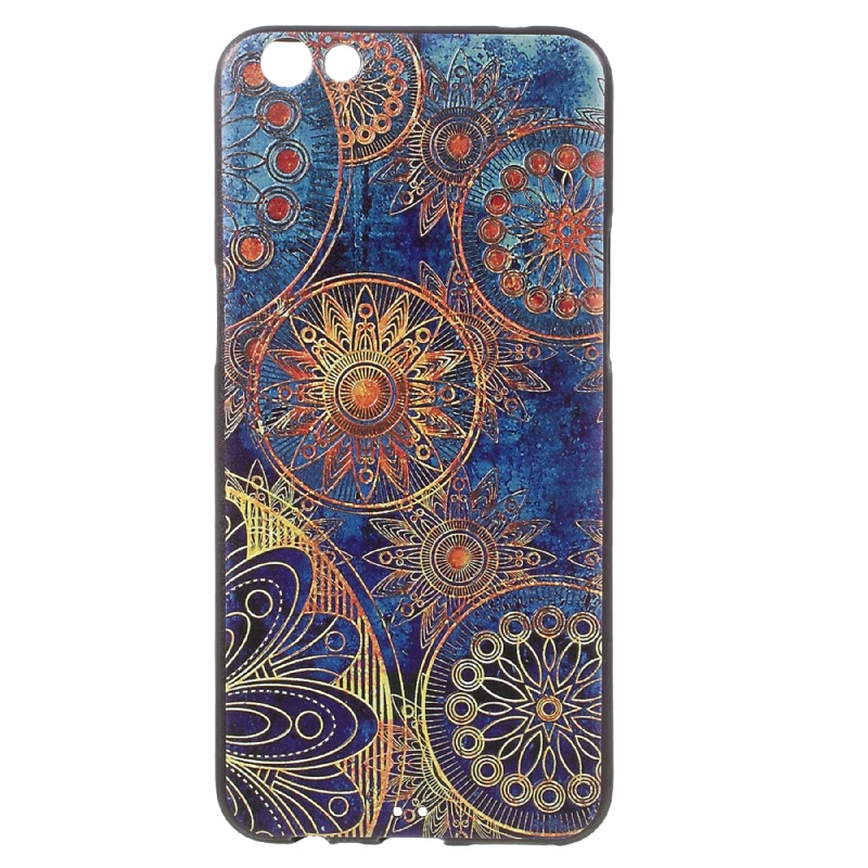 Case Oppo R9s เคสฝาหลังนิ่ม TPU พิมพ์รูปแบบลายนูน 3 มิติ Patterned TPU Cover Embossment Case
