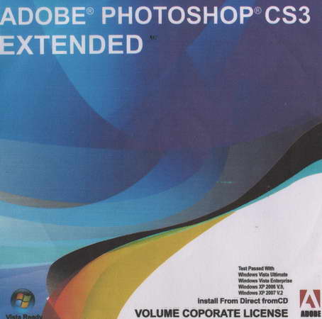 Adobe Photoshop CS3 Extended ( 1 CD )