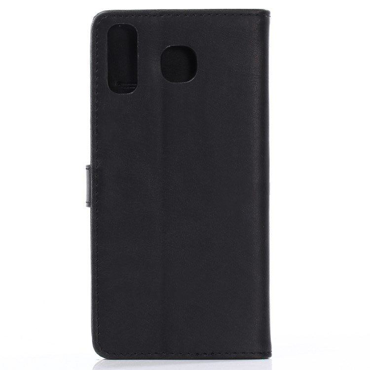 Case Samsung Galaxy A8 Star #เคสฝาพับหนัง PU แบบกระเป๋าสตางค์สไตล์ย้อนยุค