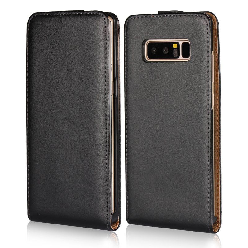 Case Samsung Galaxy Note 8 #เคสฝาพับแนวตั้ง ICOVERCASE ซองหนังแท้แบบแยกส่วนสวยงามทันสมัย