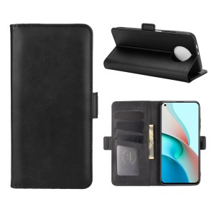 เคส Redmi Note 9T 5G #เคสฝาพับหนัง PU มีแถบปิดแม่เหล็กสไตล์กระเป๋าสตางค์