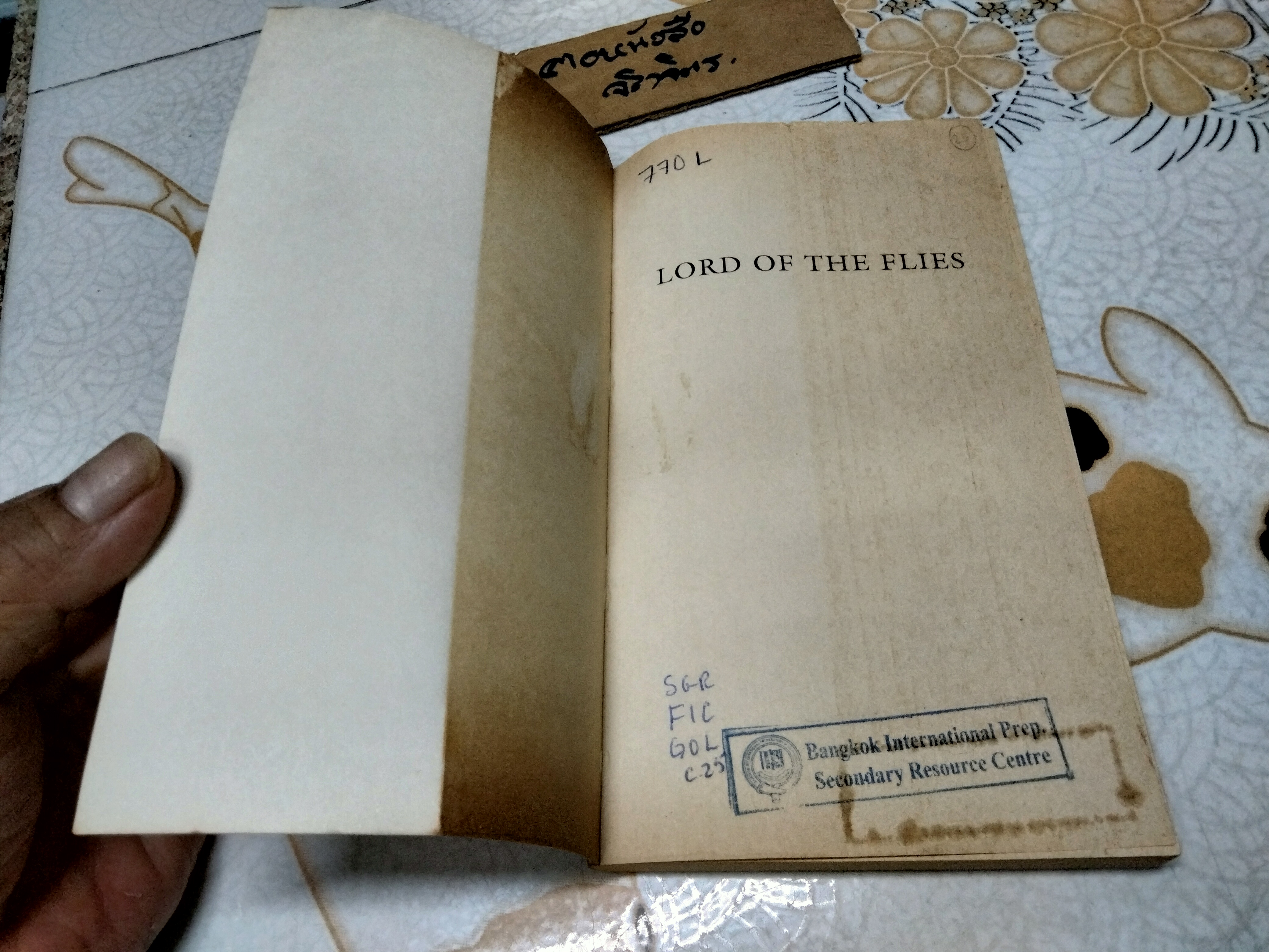 Lord of The Flies , Williams Golding