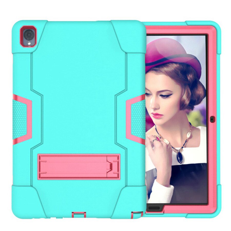 เคส Huawei MediaPad M6 10.8 นิ้ว #เคสฝาหลังกันกระแทก Kickstand PC Silicone Armour Defender