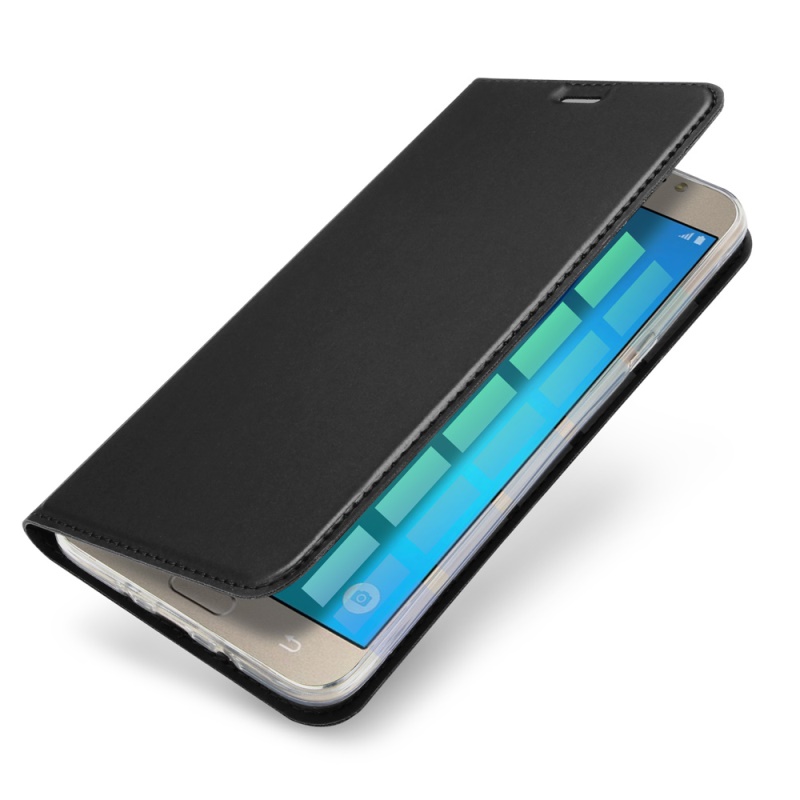 Case Samsung Galaxy J7 2016 #เคสฝาพับ DUX DUCIS Skin Pro Series คุณภาพดีราคาเบาๆสบายกระเป๋า