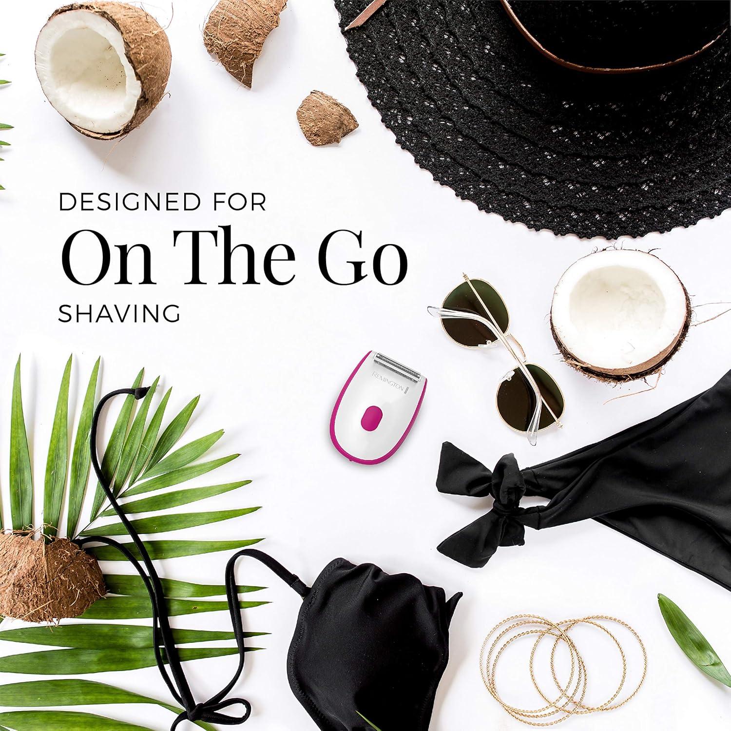 Remington® 3 Blade Shaver Smooth & Silky WSF4810US เครื่องโกนหนวด โกนขน