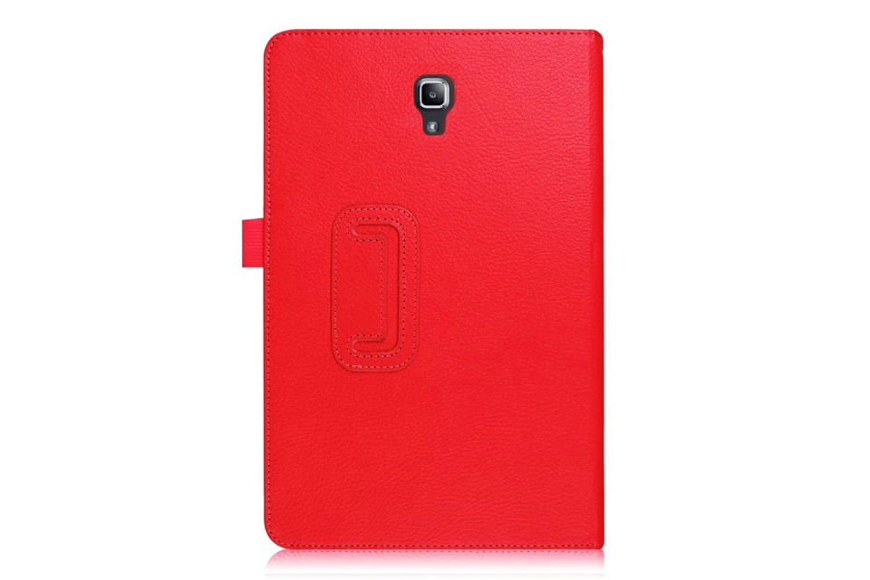 เคส Samsung Galaxy Tab S4 10.5นิ้ว T830/T835 #เคสฝาพับหนัง PU ผิวลิ้นจี่ Litchi Skin Leather Case