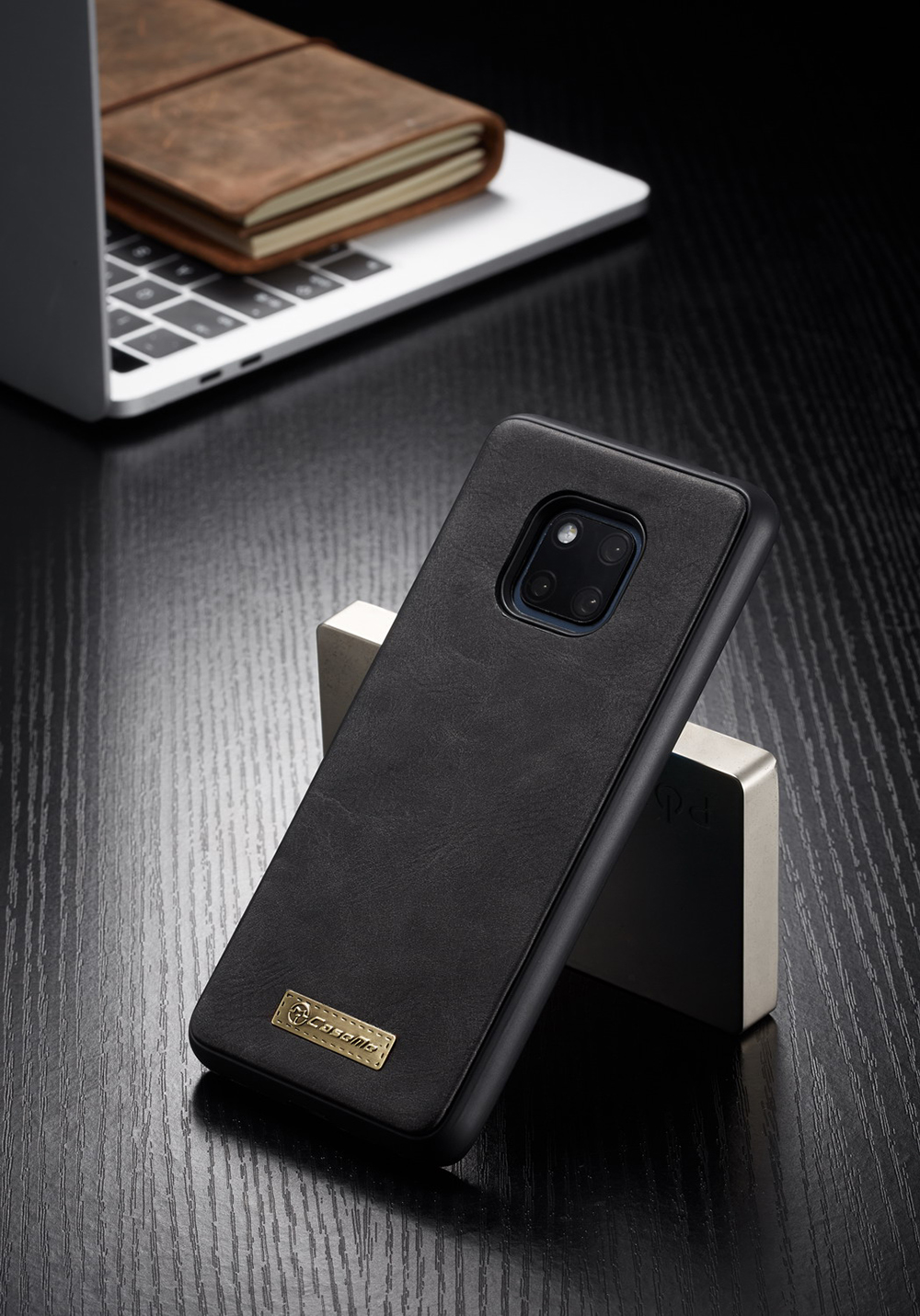 เคส Huawei Mate 20 Pro #เคสฝาพับ CASEME แยกเคสได้แบบกระเป๋าหนังแยก 2 ใน 1 คุณภาพดี