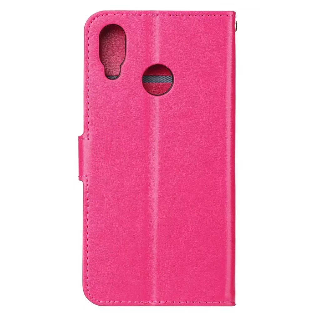 Case Huawei P20 Lite / Nova 3e #เคสฝาพับแบบกระเป๋าสตางค์หนัง PU ผิวหนังม้า Crazy Horse คุณภาพดีราคาถูก