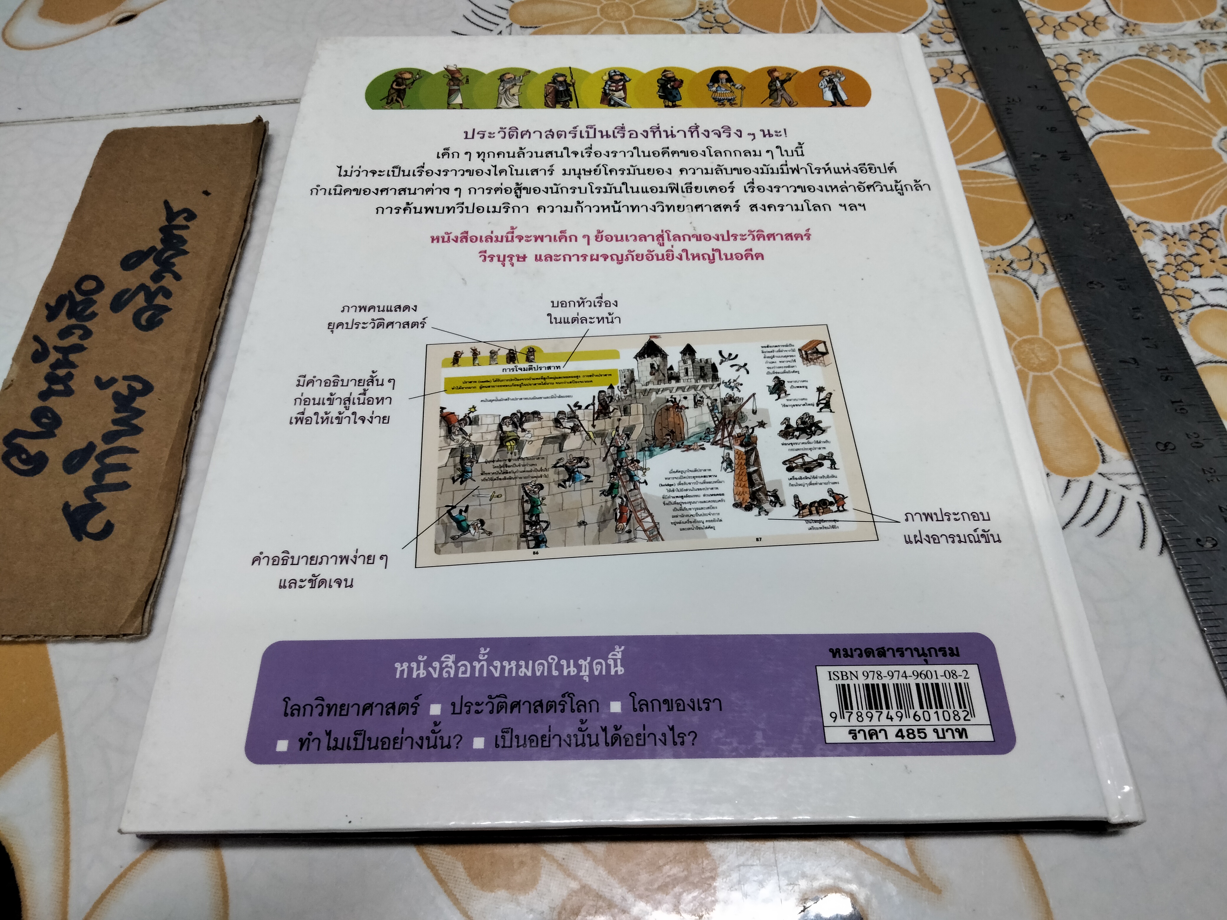 ชวนเปิดโลกความรอบรู้ด้วย สารานุกรมภาพสำหรับเด็ก - ประวัติศาสตร์ **สินค้าหมด**