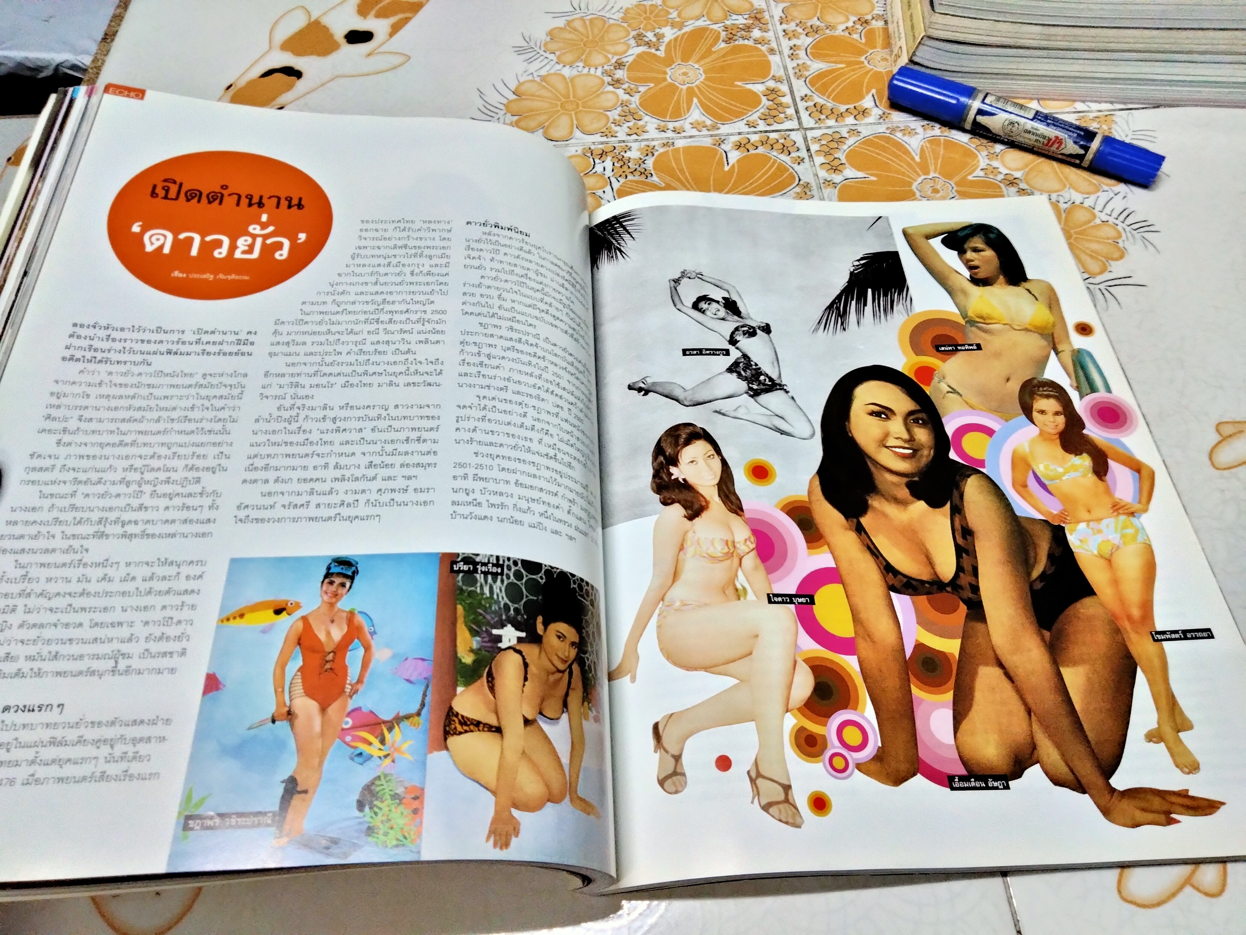 นิตยสาร VOLUME ปก ต่าย เพ็ญพักตร์ , ฮันนี่ ภัสสร 043 ปักษ์แรก กุมภาพันธ์2550 ฉบับเปิดตำนานดาวยั่ว , Pin-up **สินค้าหมด*"