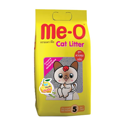 Me-O(มีโอ) ทรายแมวมะนาว 5L