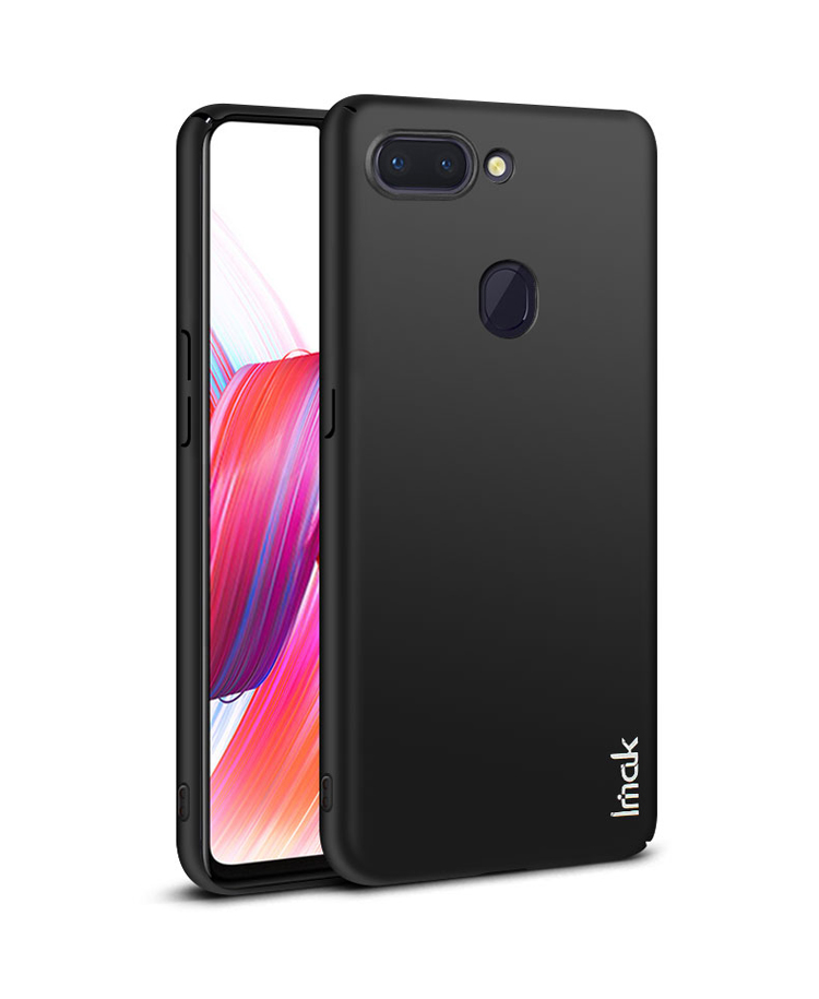 Case Oppo R15 Pro #เคสฝาหลัง IMAK Jazz Skin Feel Plastic + ฟิล์มกันรอย
