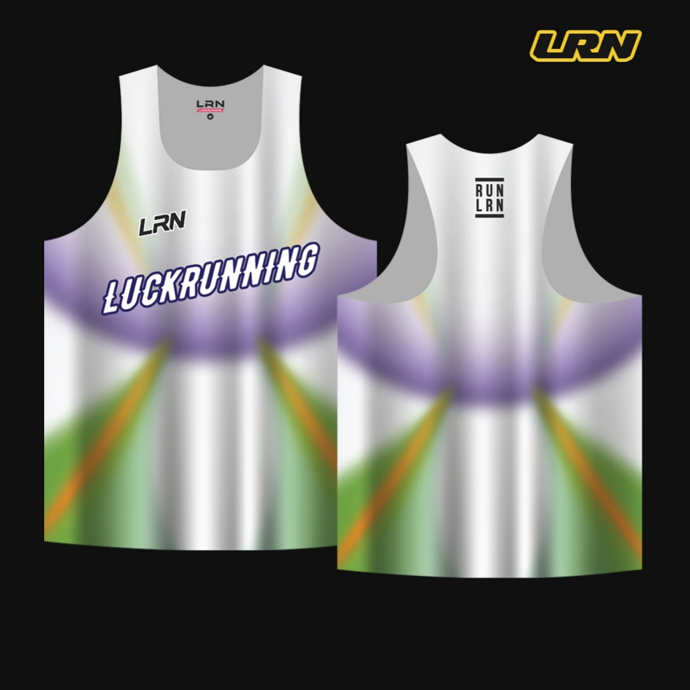 เสื้อวิ่งพิมพ์ลาย LRN เนื้อผ้า Super Air Flow (SF06)