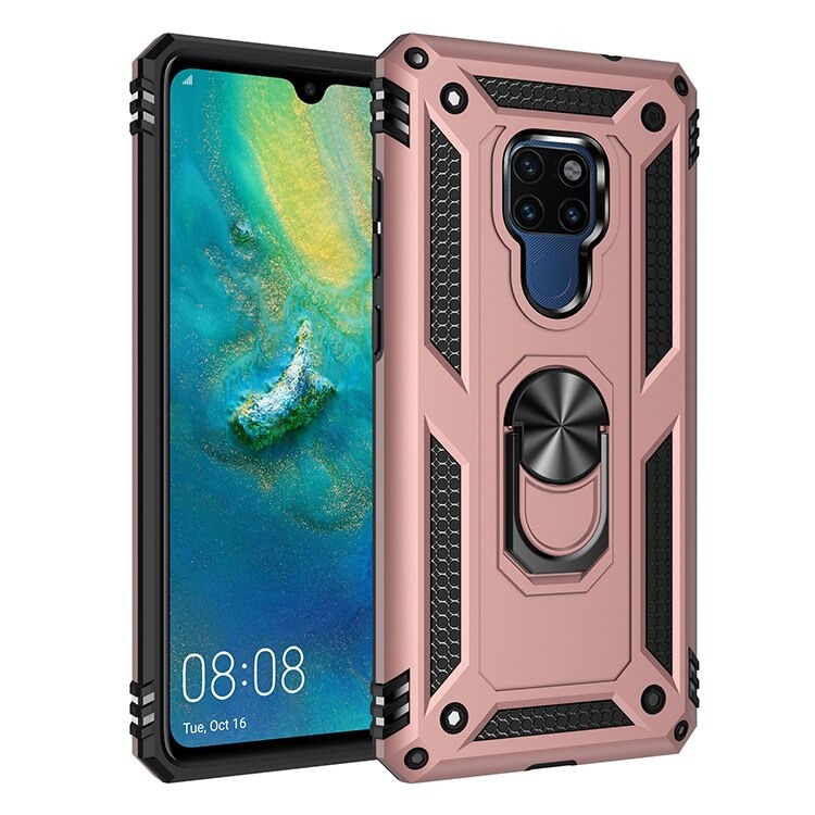 Case Huawei Mate 20 X #เคสฝาหลัง Hybrid TPU+PC มีแหวนสวมนิ้ว