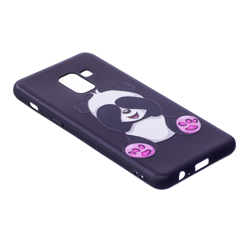 Case Samsung Galaxy A8 (2018) #เคสฝาหลัง TPU Shell Mobile Shell ลายน่ารักๆ