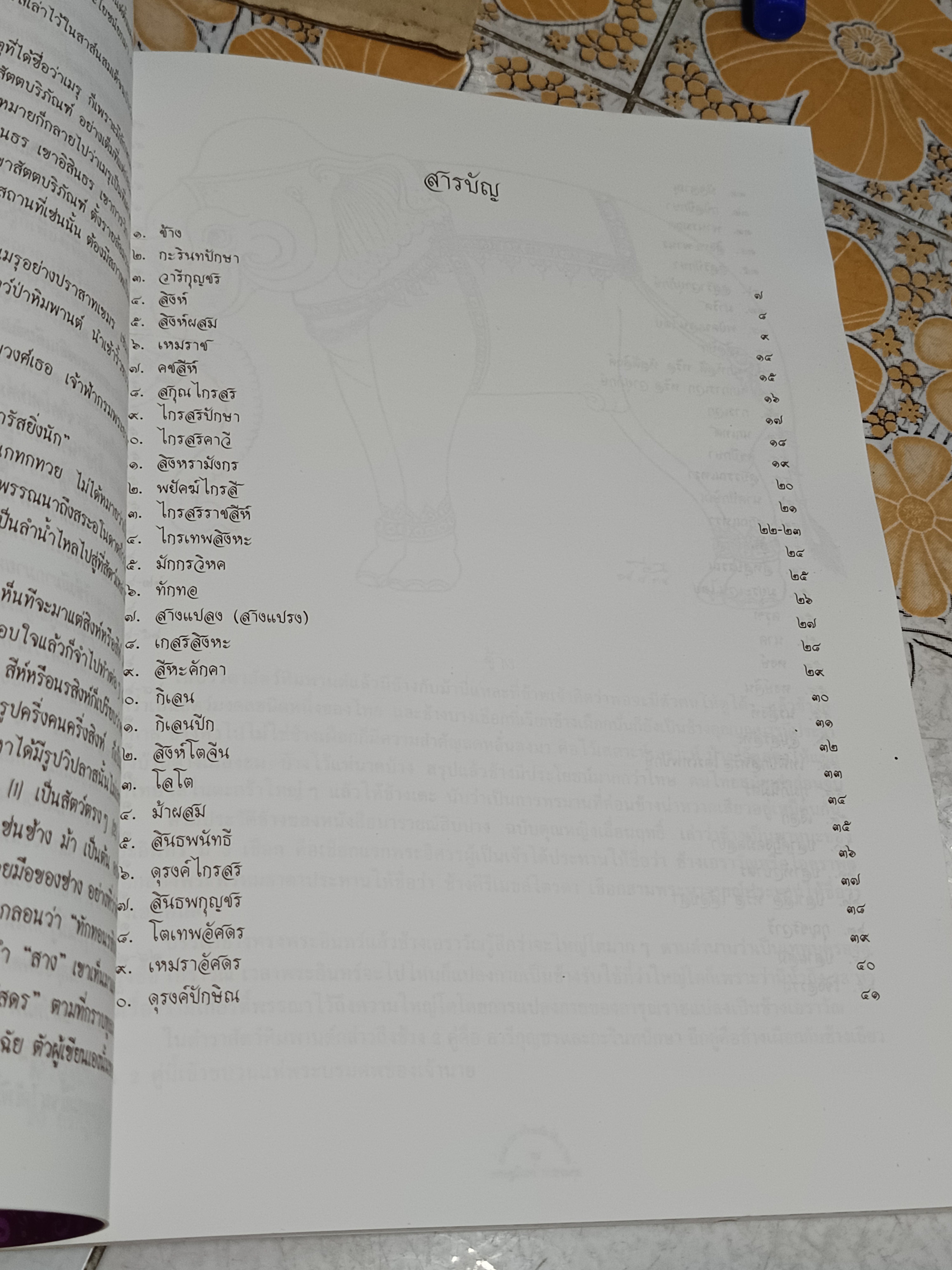 เส้นสายลายไทย ชุด สัตว์หิมพานต์ อ. เศรษฐมันตร์ กาญจนกุล พิมพ์ครั้งที่ 4/2539