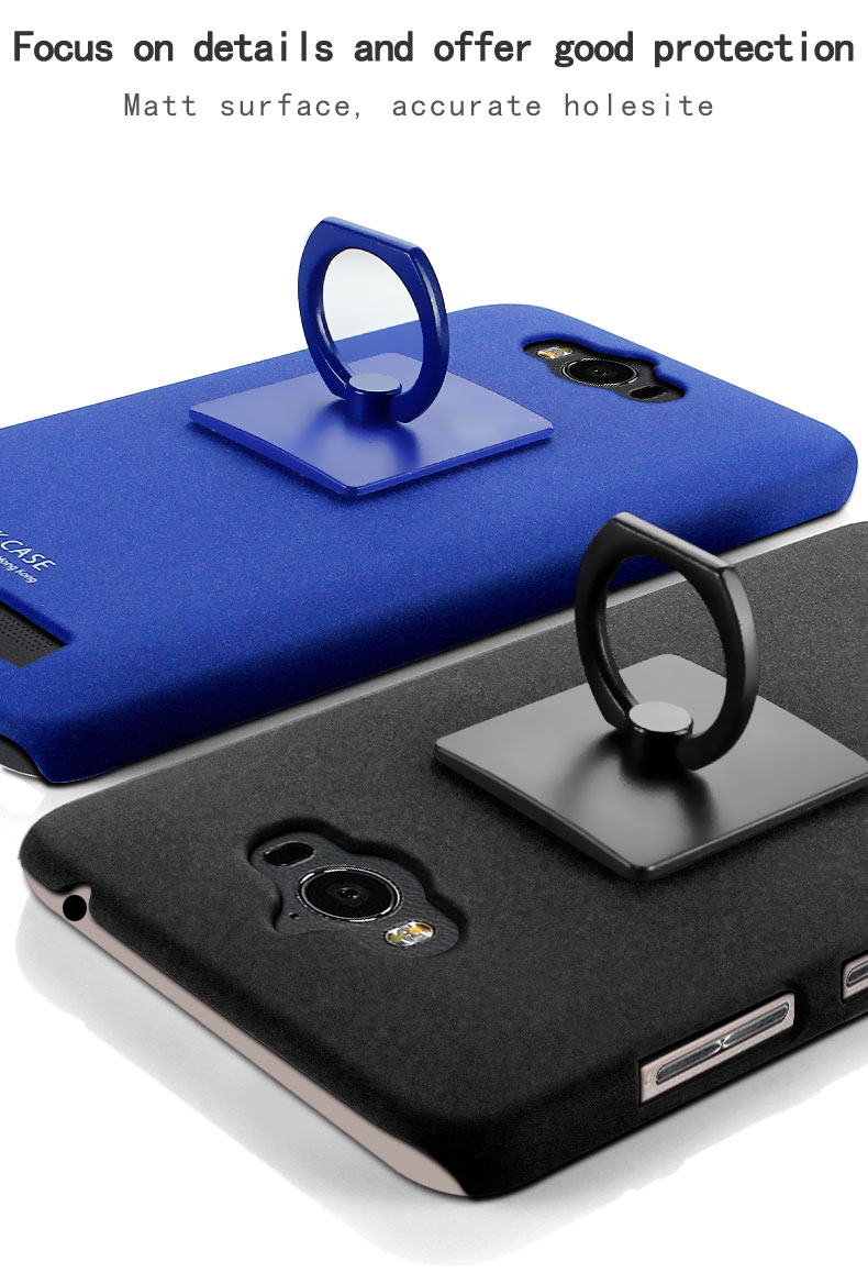 Case Asus Zenfone Max ZC550KL #เคสฝาหลังแข็ง IMAK มีแหวนสวมนิ้ว