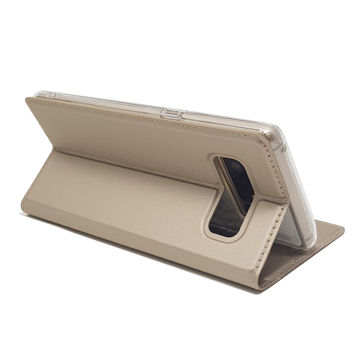 เคส Samsung Galaxy Note 8 #เคสฝาฟับหนัง PU คุณภาพดีพร้อมช่องเสียบการ์ด
