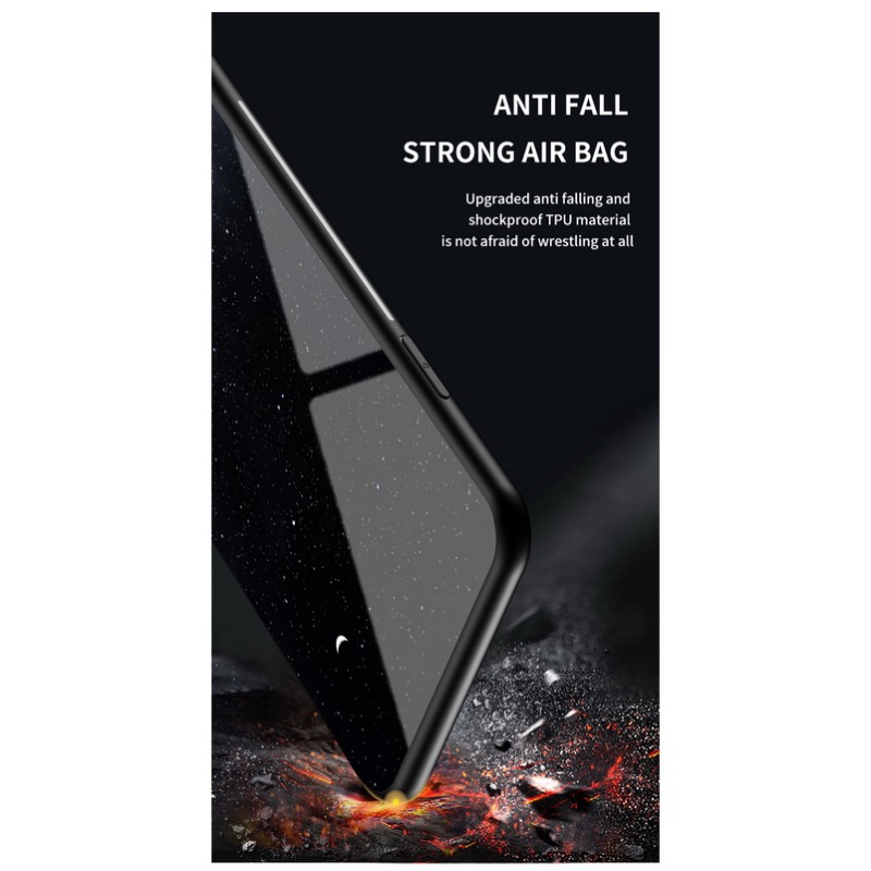 เคส Huawei Nova 9 SE #เคสฝาหลัง Gradient Color Glass + PC + TPU Hybrid Case