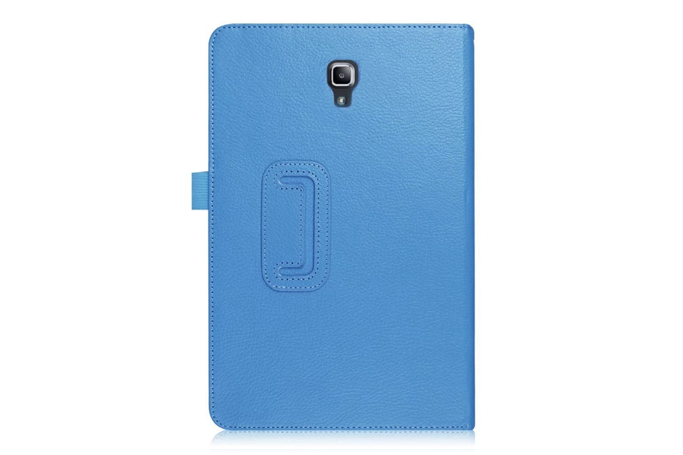เคส Samsung Galaxy Tab S4 10.5นิ้ว T830/T835 #เคสฝาพับหนัง PU ผิวลิ้นจี่ Litchi Skin Leather Case