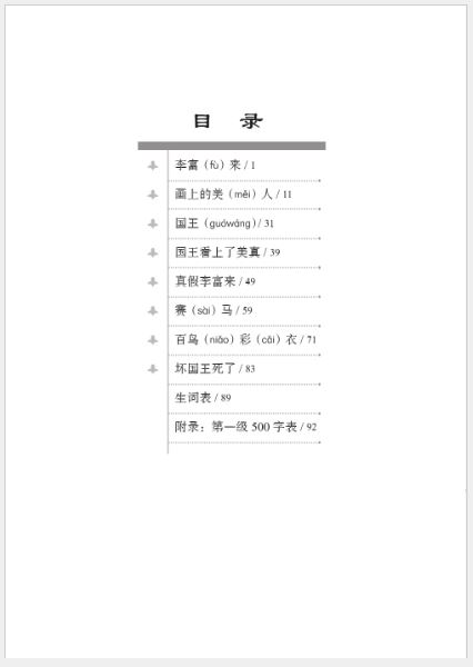 หนังสืออ่านนอกเวลาภาษาจีน: เรื่องภาพวาดสาวงามบนผนัง (ระดับ 1) 学汉语分级读物（第1级）民间故事：画上的美人 Chinese Folktales - Chinese Graded Readers (Level 1 ) : Beauty in the Painting