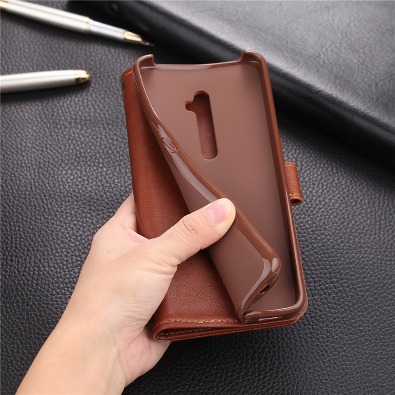 Case OPPO Reno 2 #เคสฝาพับหนัง PU มีช่องใส่บัตร AZNS Wallet Leather Stand Phone Cover