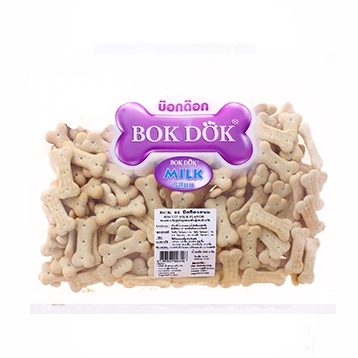 บิสกิตรูปกระดูกรสนม Bokdok 500g