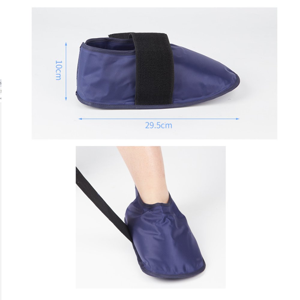 เจลประคบร้อนเย็นแบบสวมเท้ามีสายรัด ขนาด 14 X 29 cm (ZZ4)